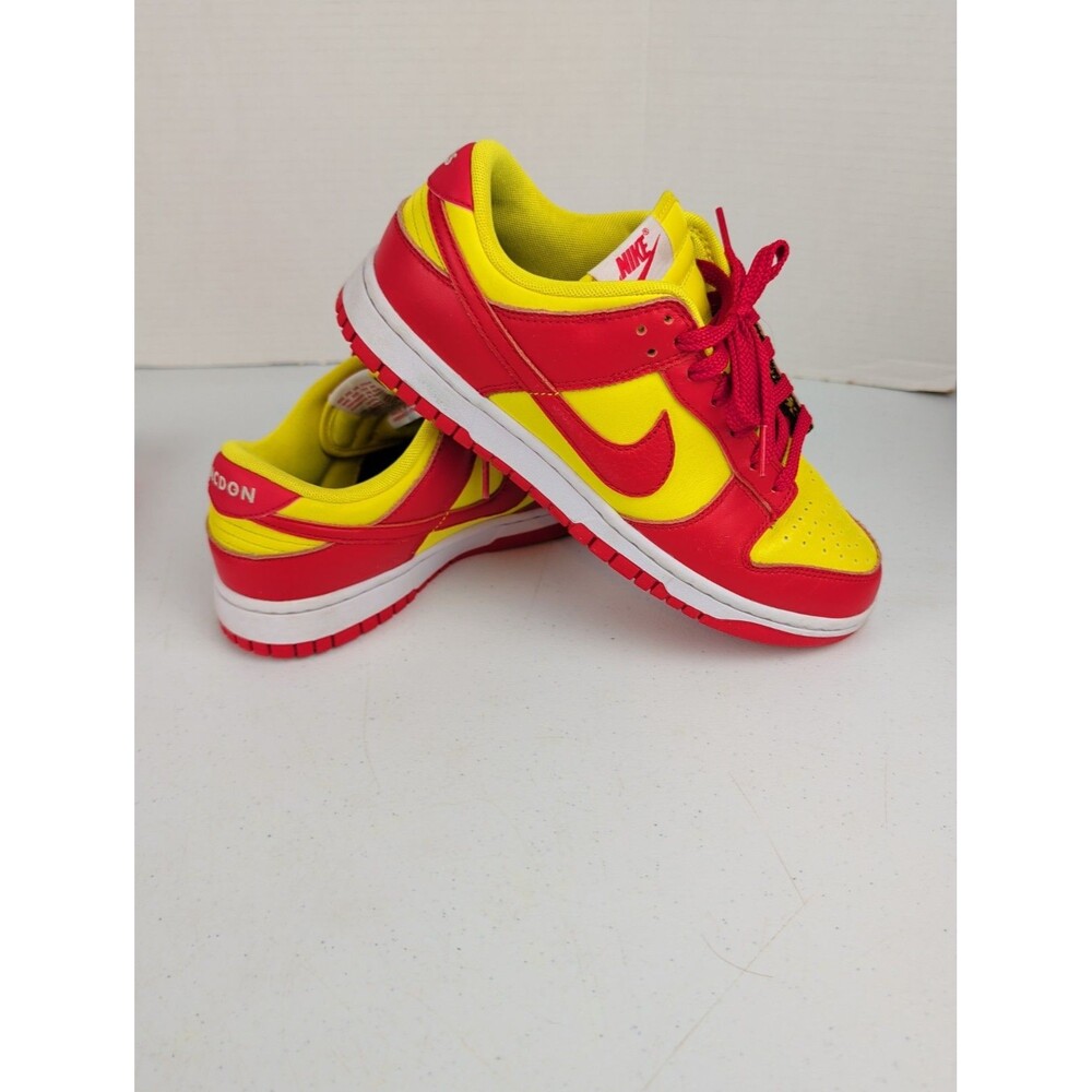 Nike Dunk Low Red/Yellow Custom McDonald's Size 7.5